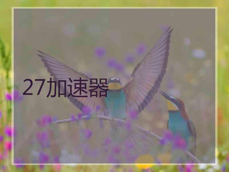 27加速器