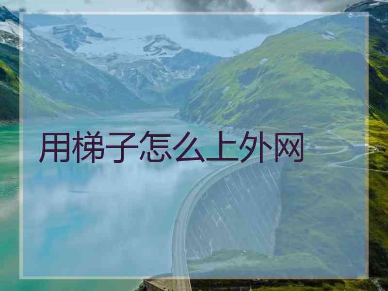 用梯子怎么上外网
