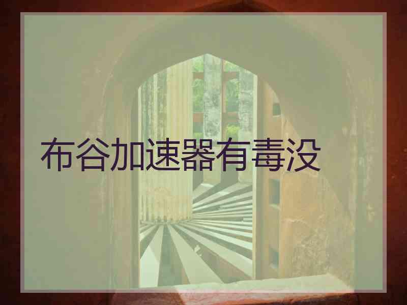 布谷加速器有毒没