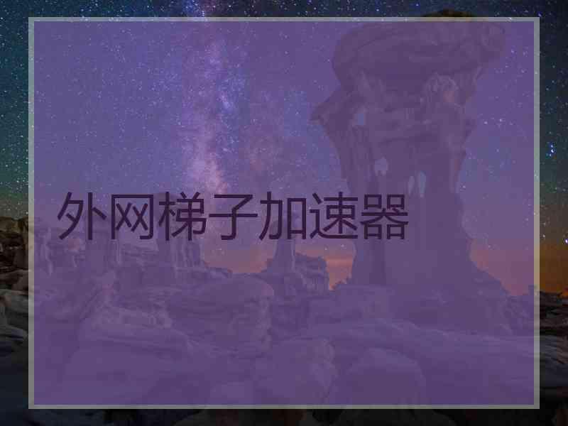 外网梯子加速器