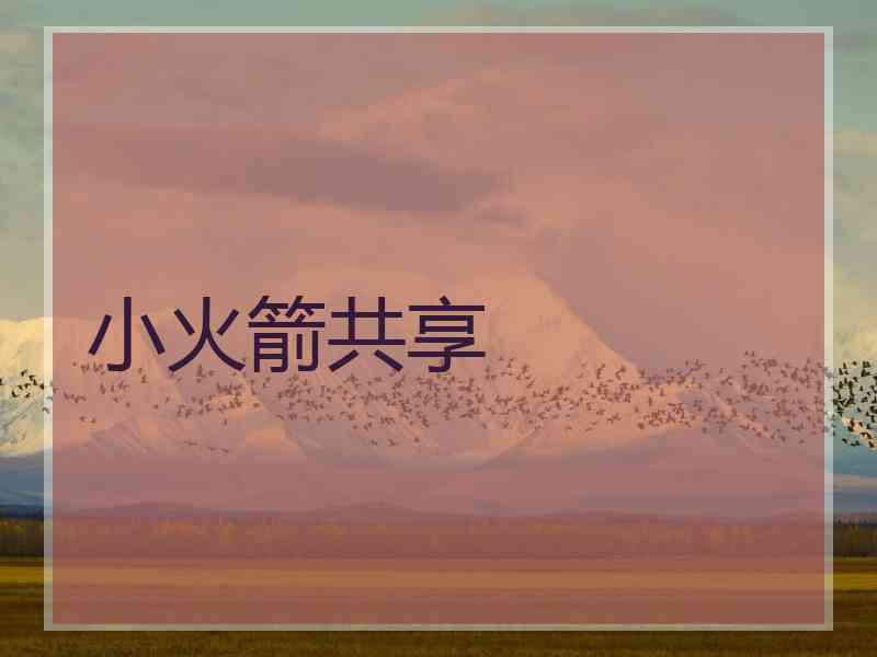 小火箭共享