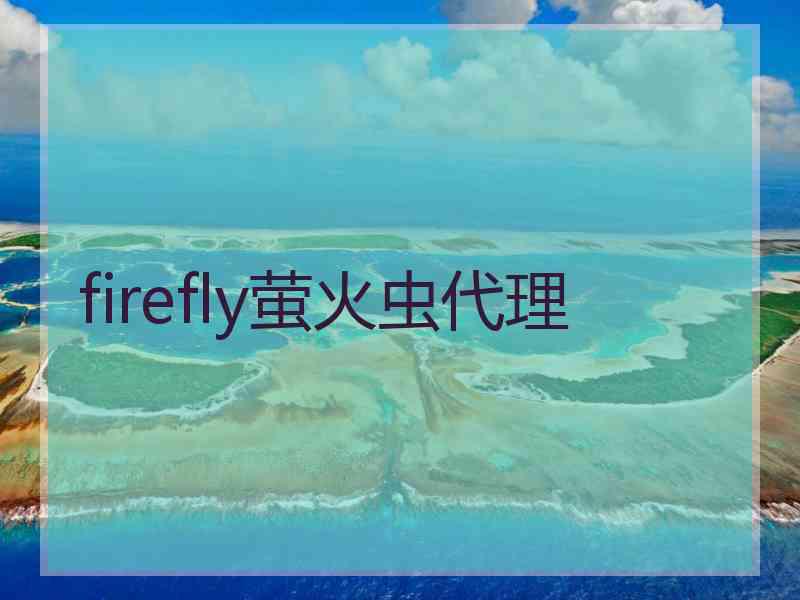 firefly萤火虫代理