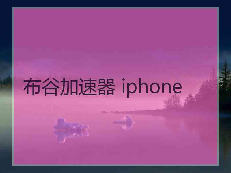 布谷加速器 iphone