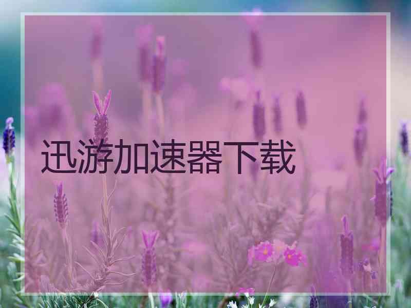 迅游加速器下载
