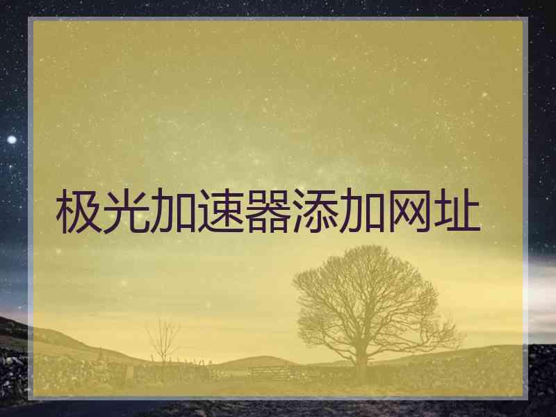 极光加速器添加网址