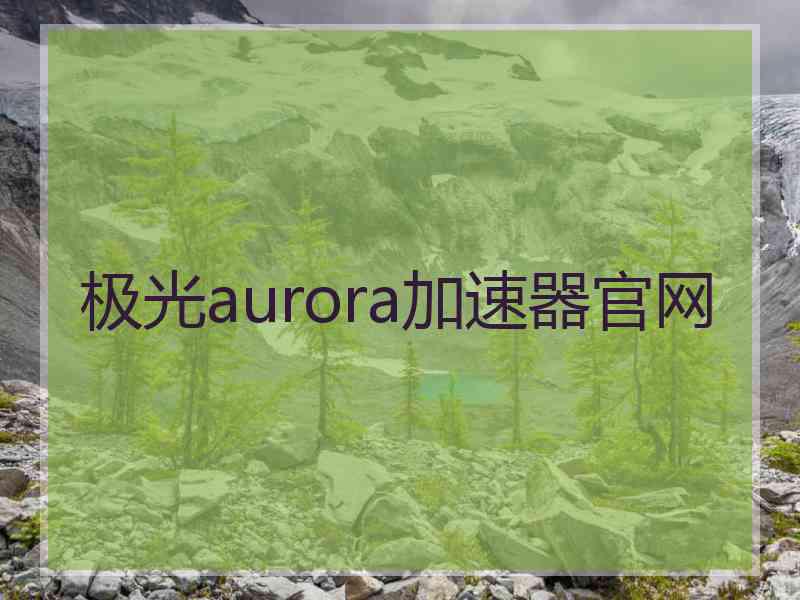 极光aurora加速器官网