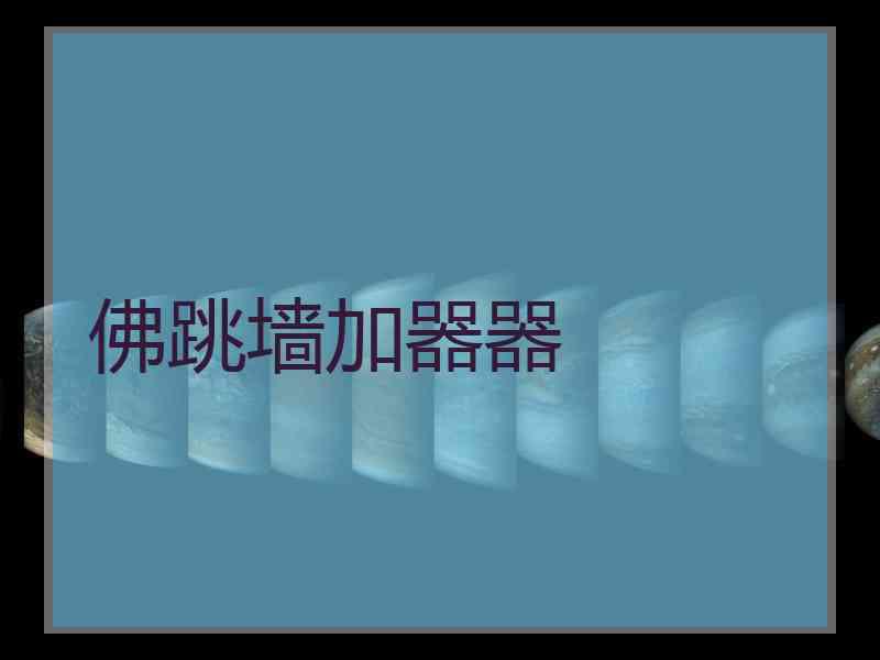 佛跳墙加器器
