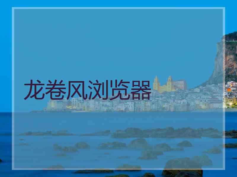 龙卷风浏览器