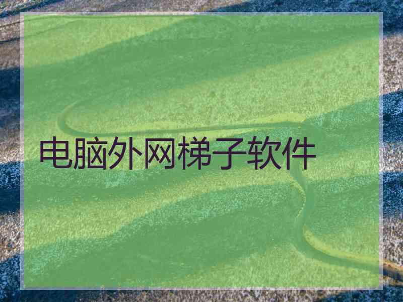 电脑外网梯子软件