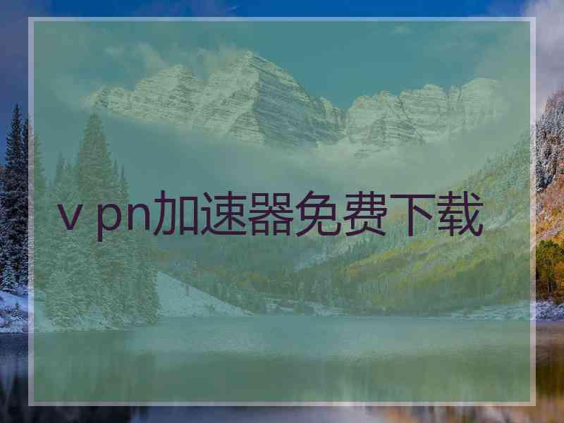 ⅴpn加速器免费下载