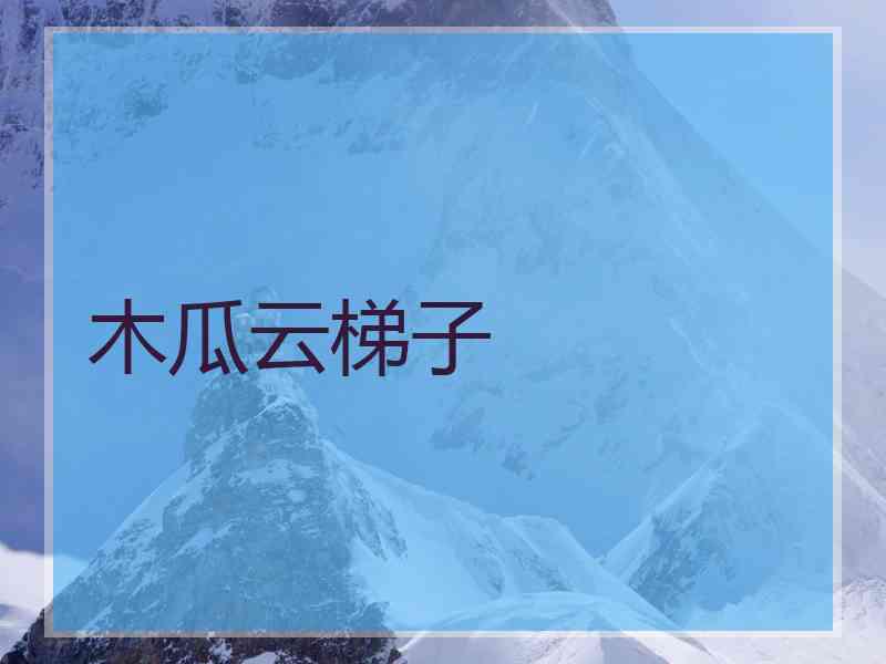 木瓜云梯子