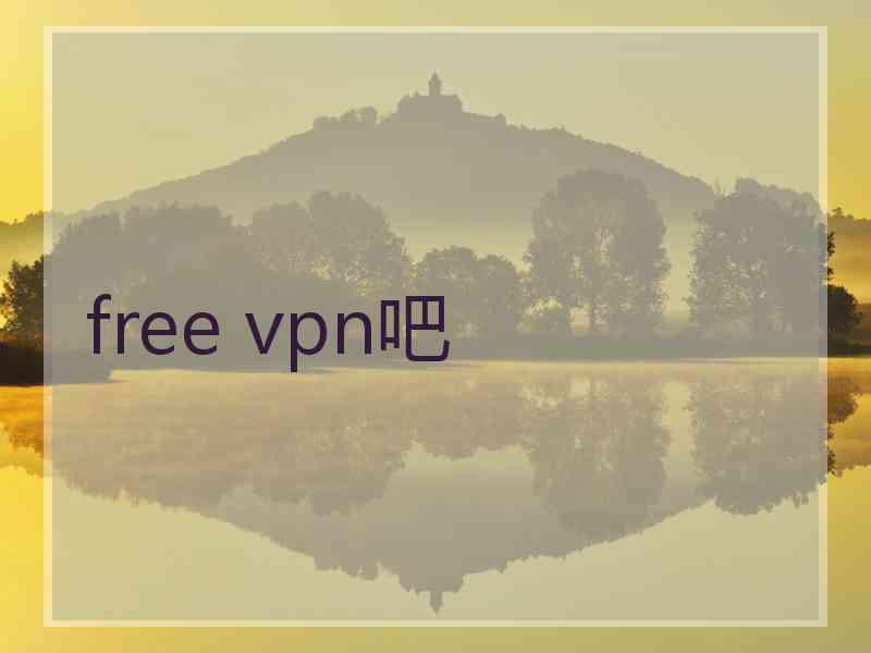 free vpn吧