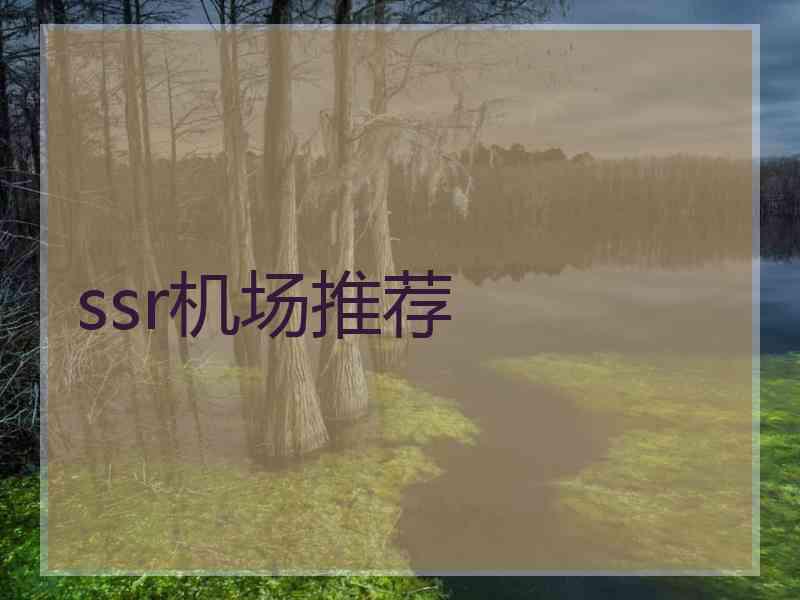ssr机场推荐