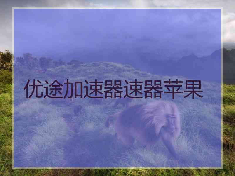 优途加速器速器苹果