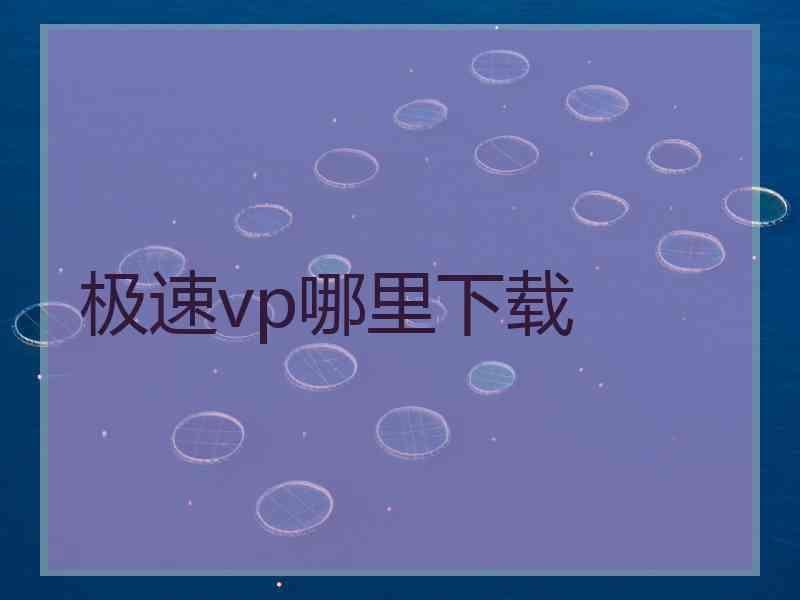 极速vp哪里下载