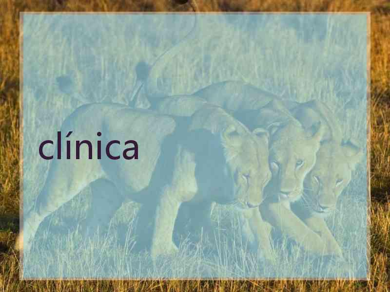 clínica