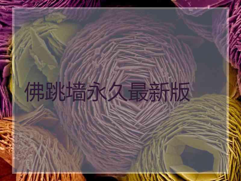 佛跳墙永久最新版