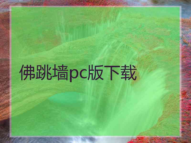 佛跳墙pc版下载